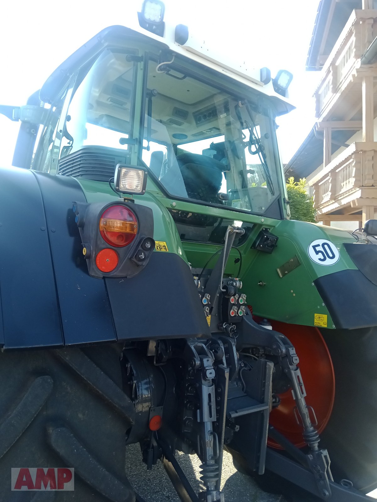 Traktor des Typs Fendt 820 Vario, Gebrauchtmaschine in Teising (Bild 4)