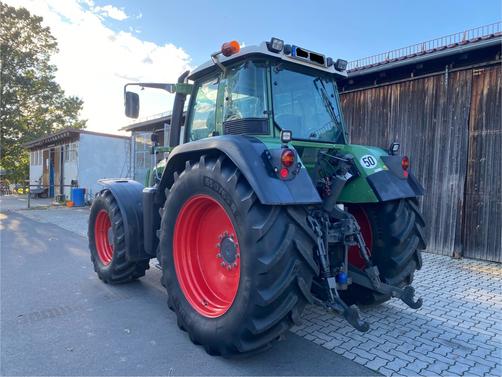 Traktor Türe ait Fendt 820 Vario, Gebrauchtmaschine içinde marktredwitz (resim 3)