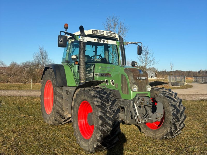 Traktor Türe ait Fendt 820 Vario, Gebrauchtmaschine içinde Wiedergeltingen (resim 1)