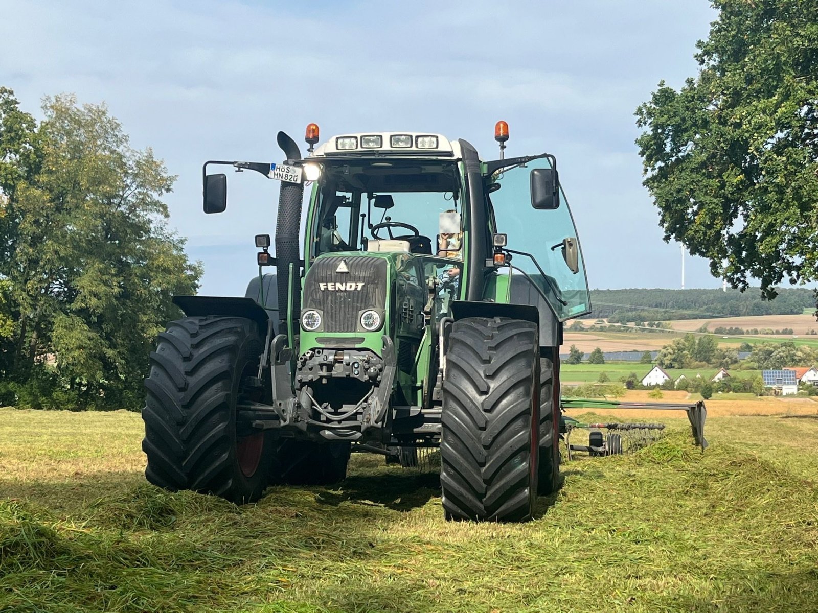 Traktor типа Fendt 820 Vario, Gebrauchtmaschine в Wachenroth (Фотография 3)