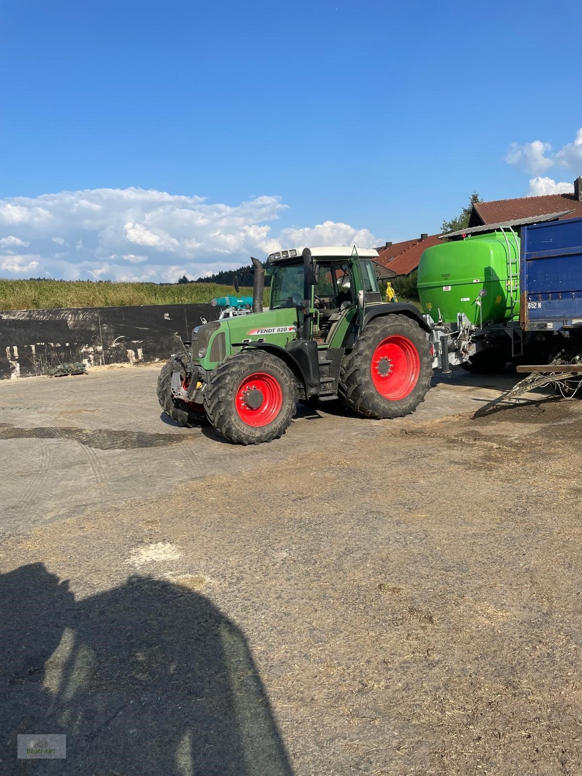 Traktor du type Fendt 820 Vo Vario, Gebrauchtmaschine en Bad Leonfelden (Photo 12)