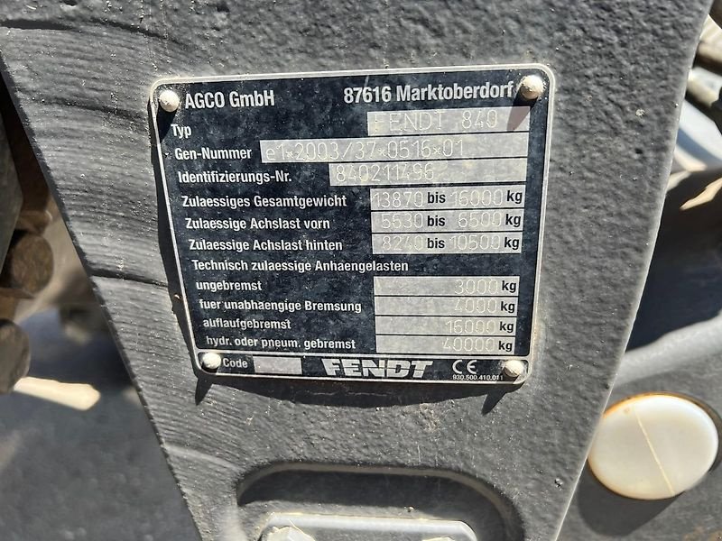 Traktor za tip Fendt 824 Profi Plus, Gebrauchtmaschine u Altenstadt (Slika 23)