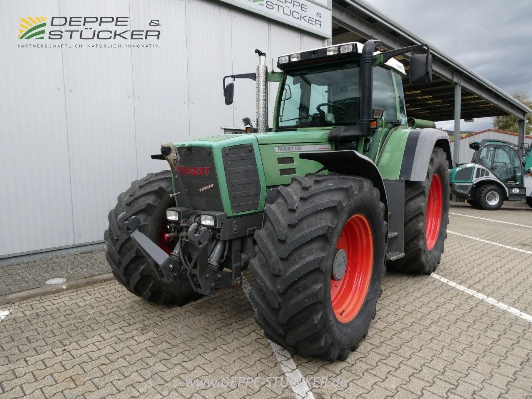 Traktor Türe ait Fendt 824, Gebrauchtmaschine içinde Lauterberg/Barbis (resim 12)