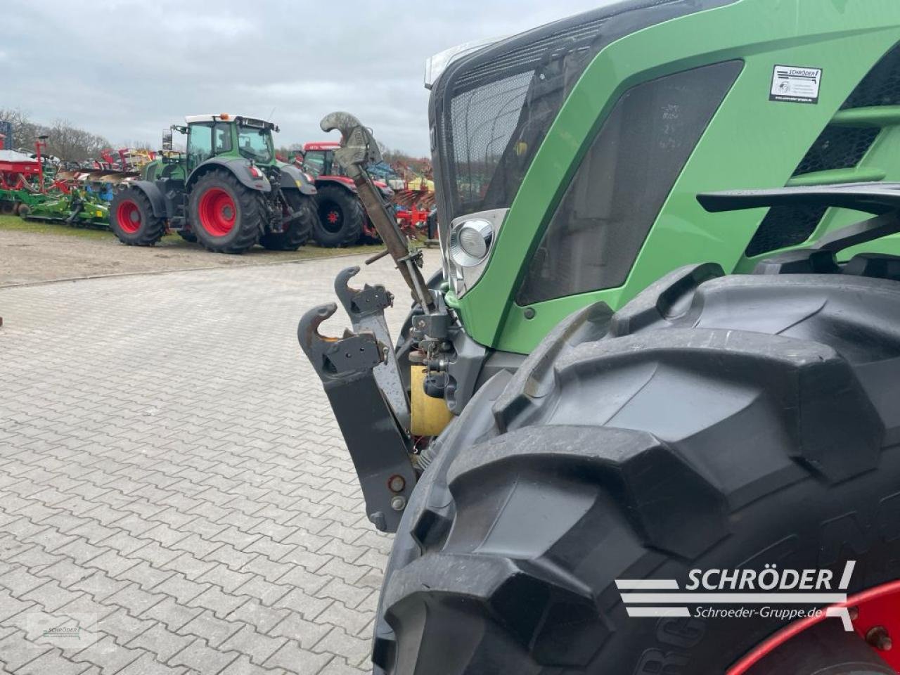 Traktor Türe ait Fendt 826 SCR PROFI PLUS RTK, Gebrauchtmaschine içinde Wildeshausen (resim 10)