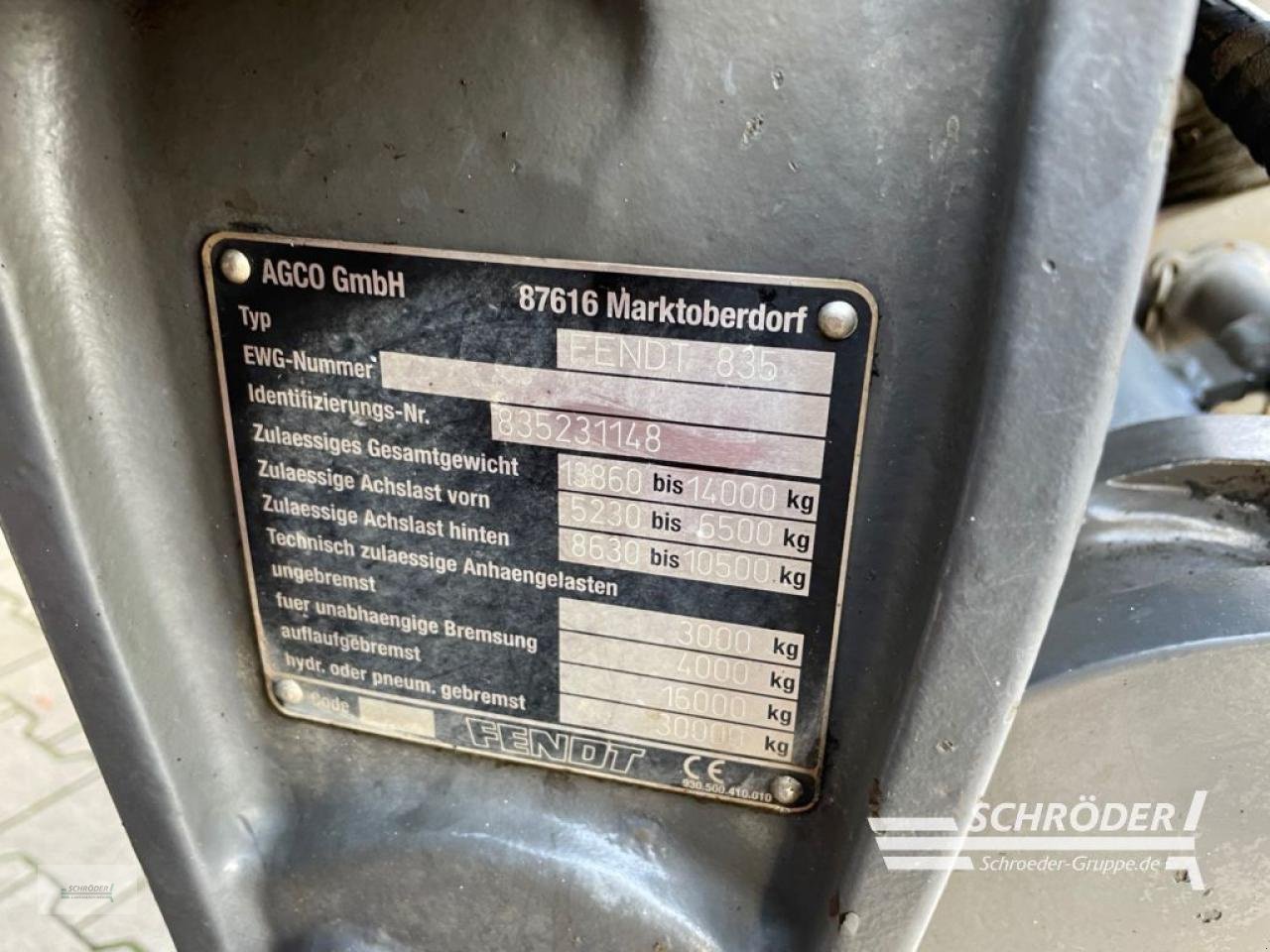 Traktor tip Fendt 826 SCR PROFI PLUS, Gebrauchtmaschine in Wildeshausen (Poză 22)