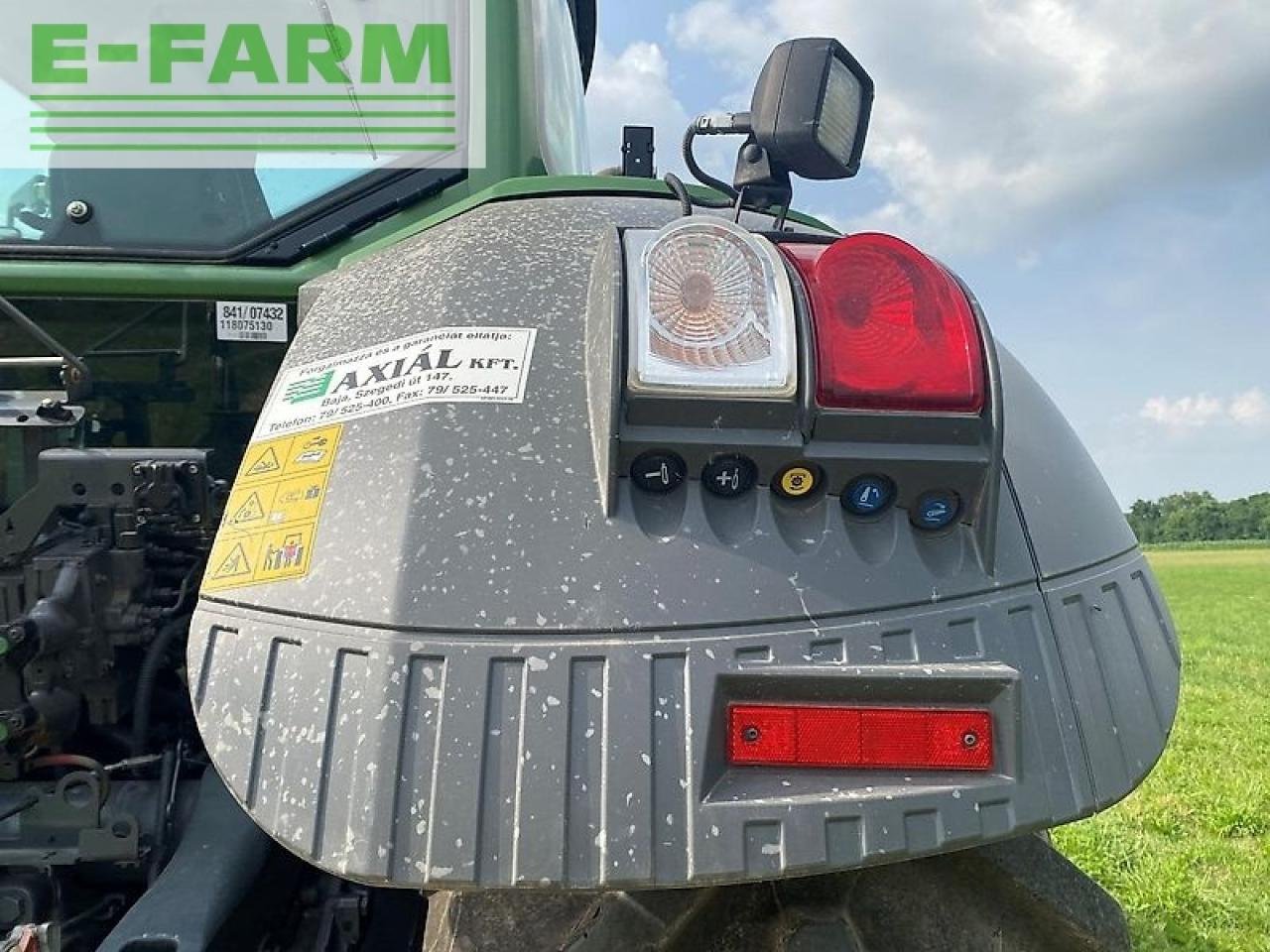 Traktor Türe ait Fendt 826 vario profi plus ProfiPlus, Gebrauchtmaschine içinde SZEGED (resim 17)