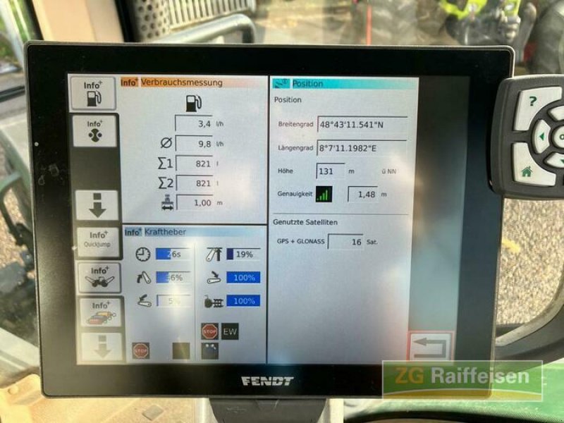 Traktor typu Fendt 826 Vario PROFIPLUS, Gebrauchtmaschine w Bühl (Zdjęcie 15)