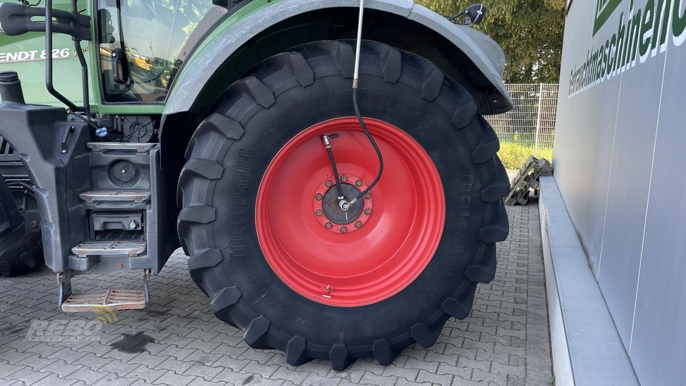 Traktor tip Fendt 826, Gebrauchtmaschine in Neuenkirchen-Vörden (Poză 9)