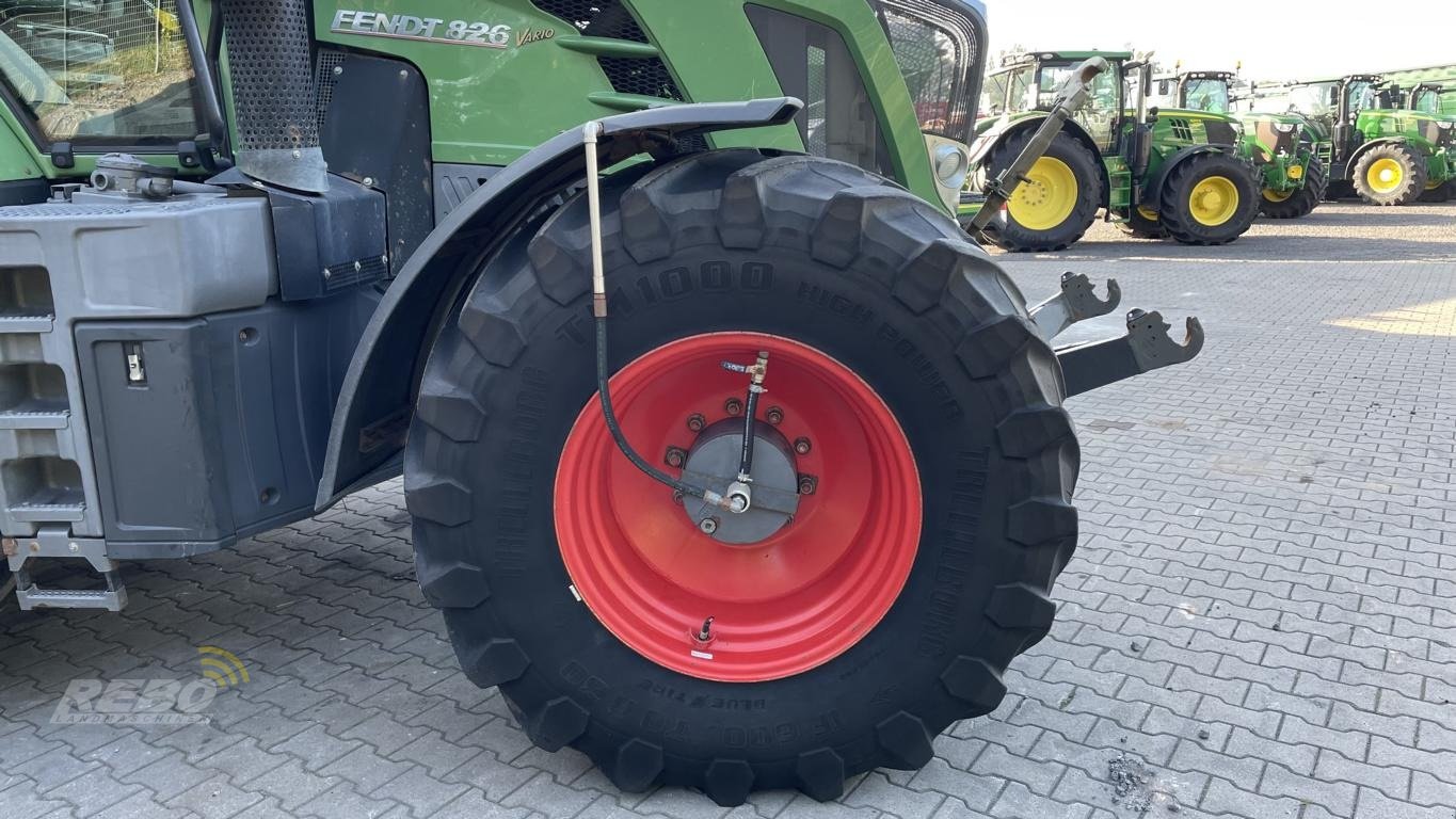 Traktor tip Fendt 826, Gebrauchtmaschine in Neuenkirchen-Vörden (Poză 10)