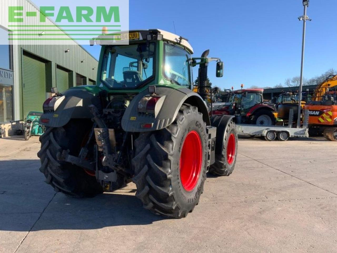 Traktor του τύπου Fendt 828 power tractor (st18710), Gebrauchtmaschine σε SHAFTESBURY (Φωτογραφία 4)