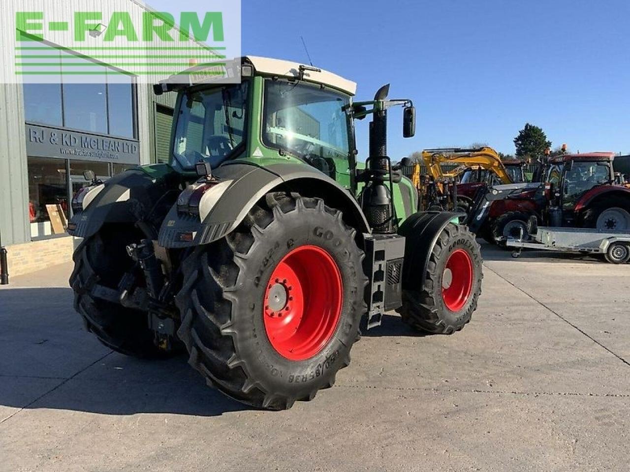 Traktor Türe ait Fendt 828 power tractor (st18710), Gebrauchtmaschine içinde SHAFTESBURY (resim 3)