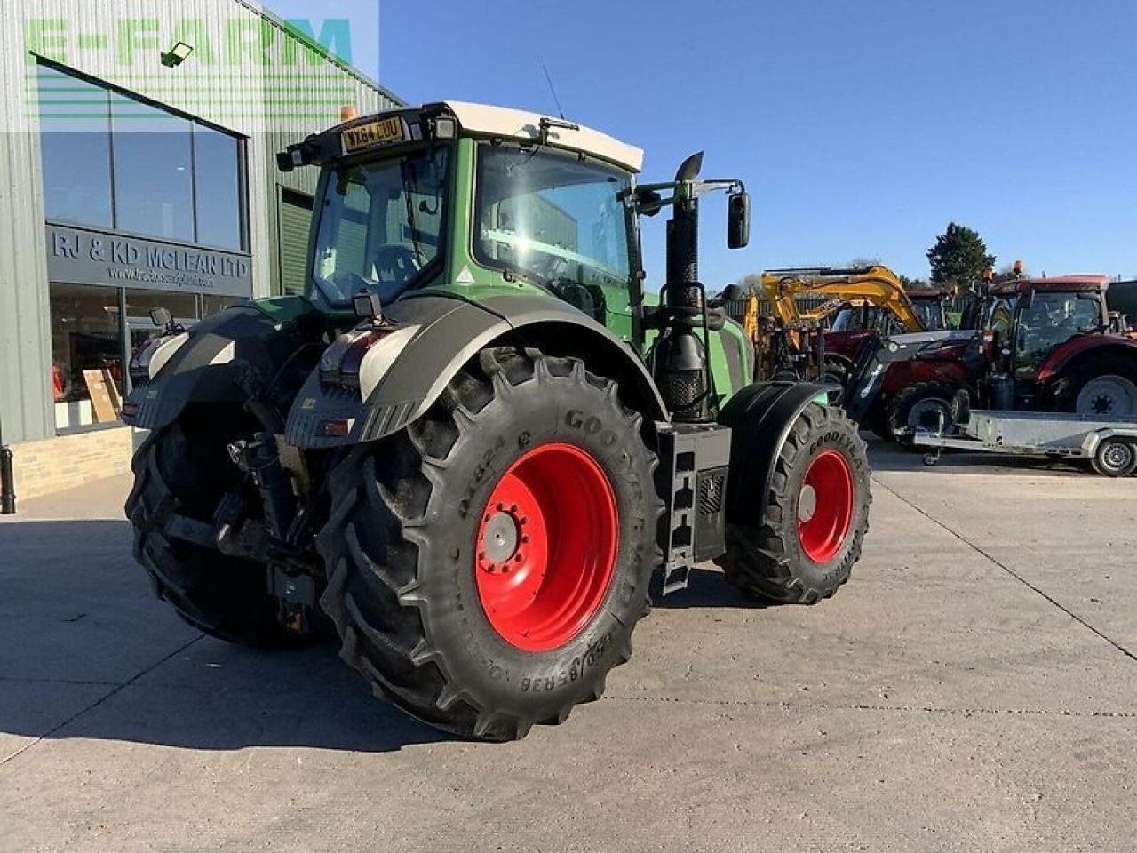 Traktor tipa Fendt 828 power tractor (st18710), Gebrauchtmaschine u SHAFTESBURY (Slika 3)