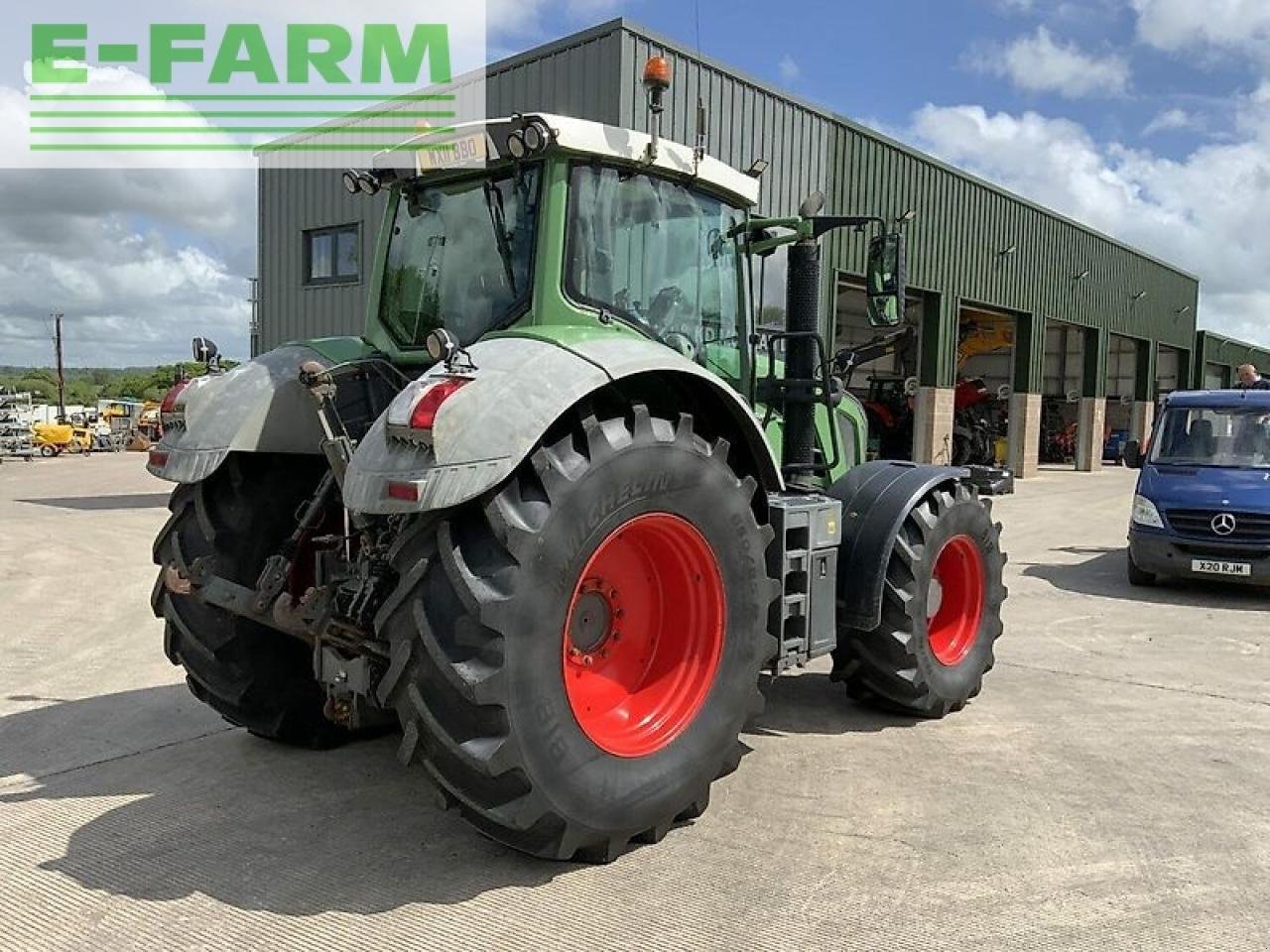 Traktor типа Fendt 828 profi plus reverse drive tractor (st19388), Gebrauchtmaschine в SHAFTESBURY (Фотография 9)