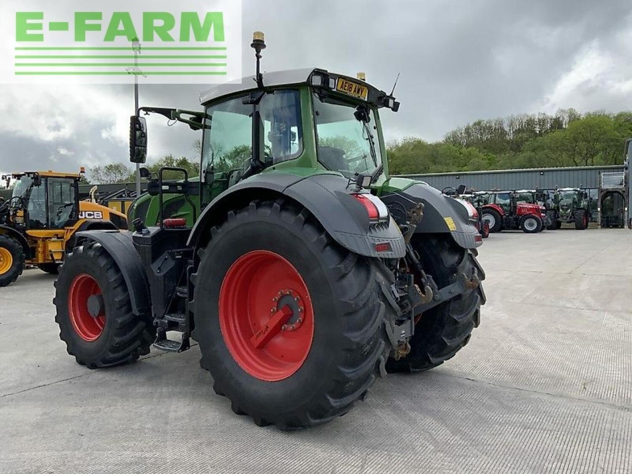 Traktor typu Fendt 828 profi plus tractor (st19263), Gebrauchtmaschine w SHAFTESBURY (Zdjęcie 8)