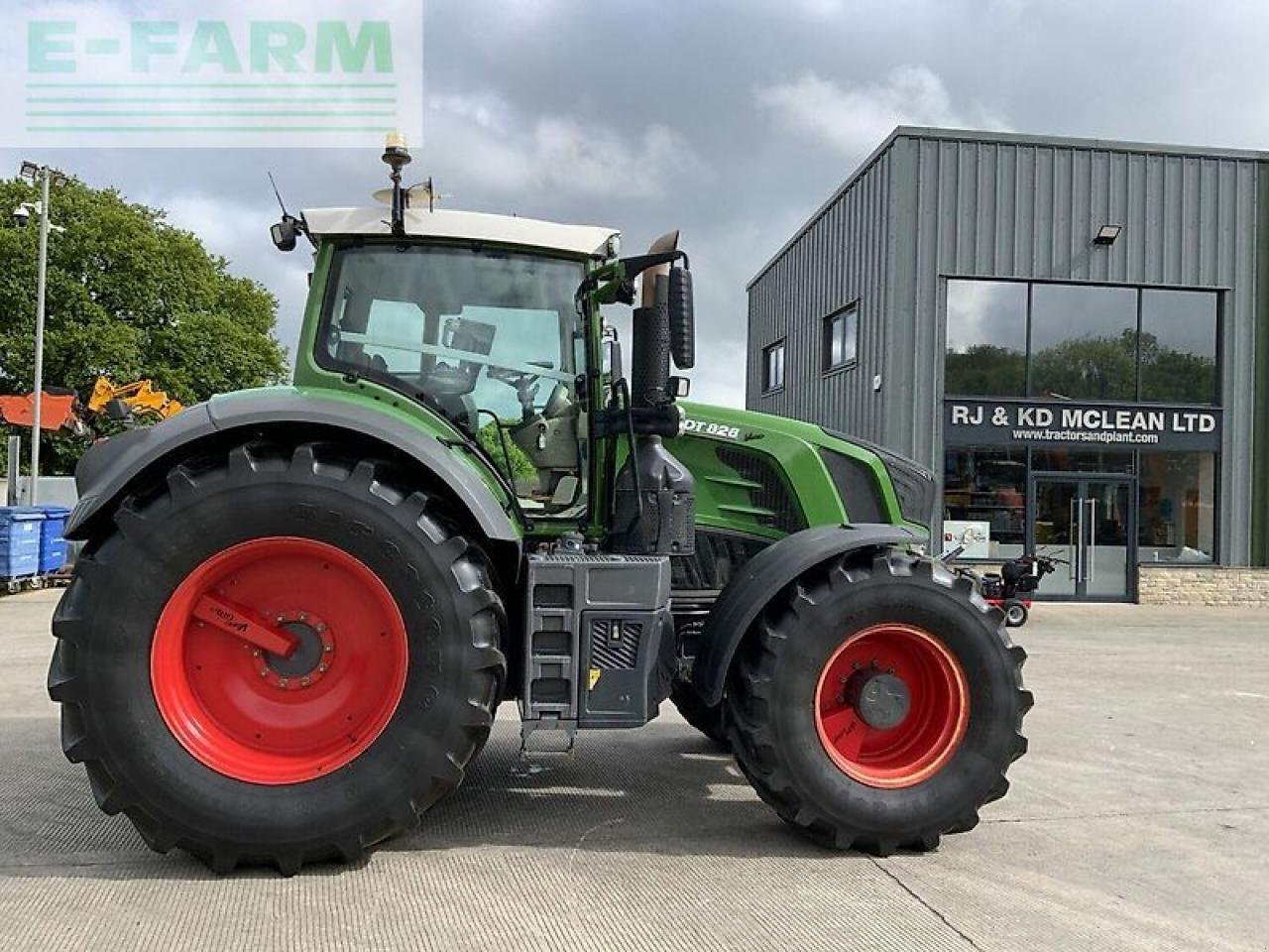 Traktor typu Fendt 828 profi plus tractor (st19263), Gebrauchtmaschine v SHAFTESBURY (Obrázek 1)