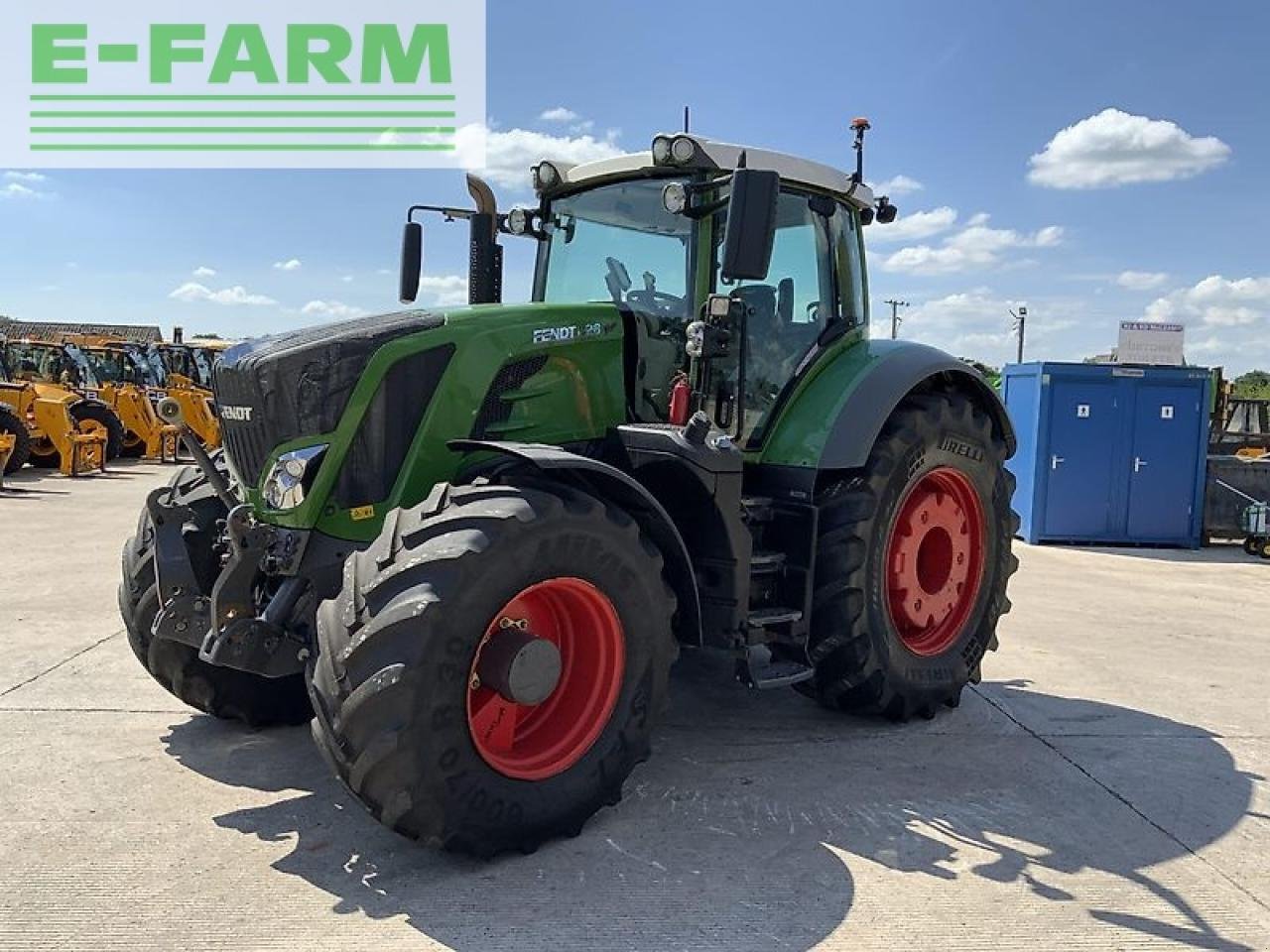 Traktor Türe ait Fendt 828 profi plus tractor (st19585), Gebrauchtmaschine içinde SHAFTESBURY (resim 4)