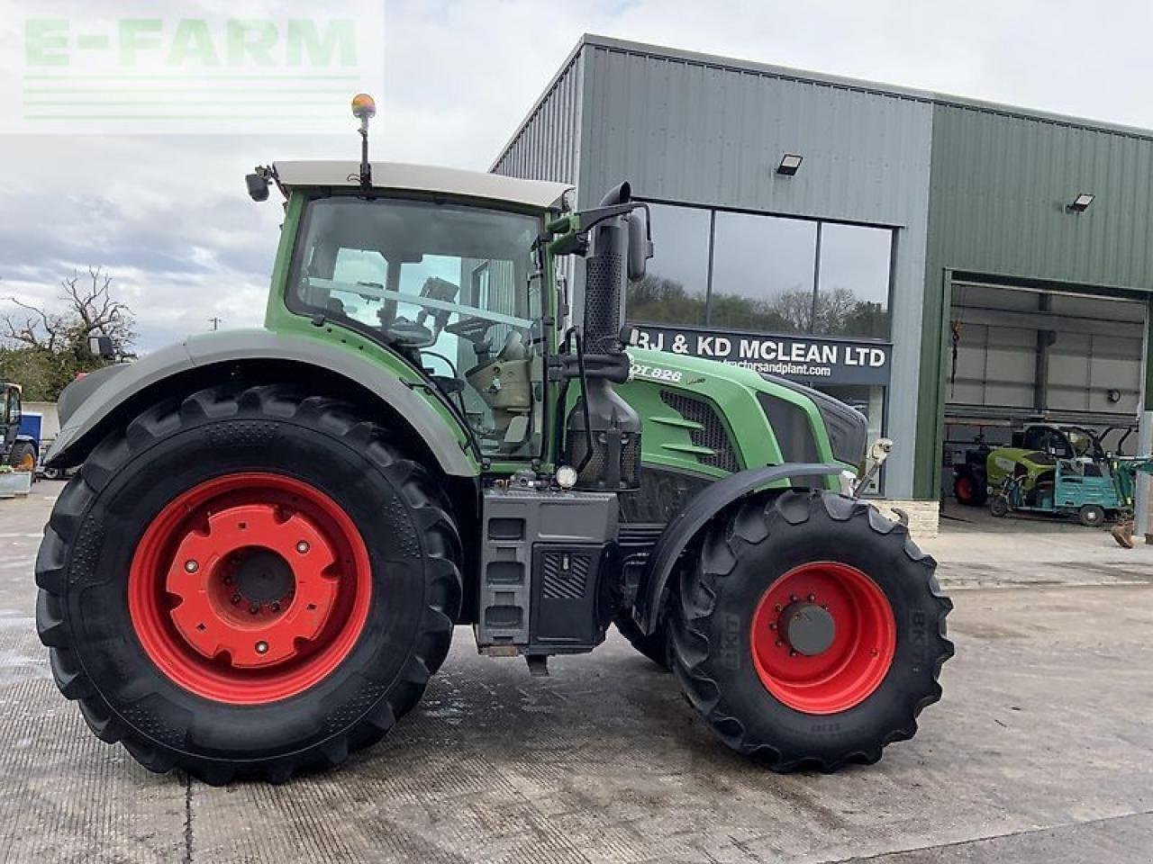 Traktor типа Fendt 828 profi plus tractor (st21378), Gebrauchtmaschine в SHAFTESBURY (Фотография 1)