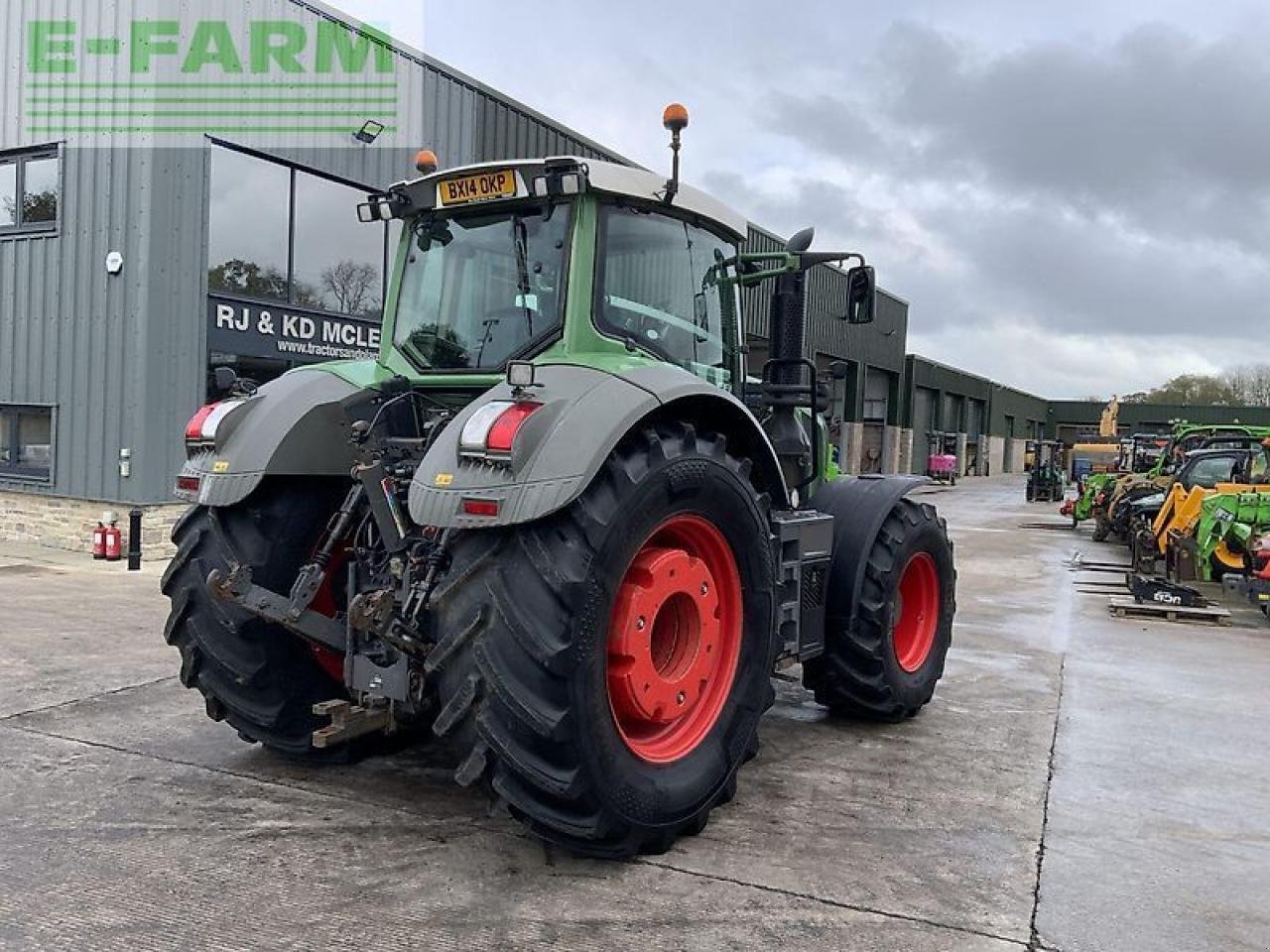 Traktor tipa Fendt 828 profi plus tractor (st21378), Gebrauchtmaschine u SHAFTESBURY (Slika 5)