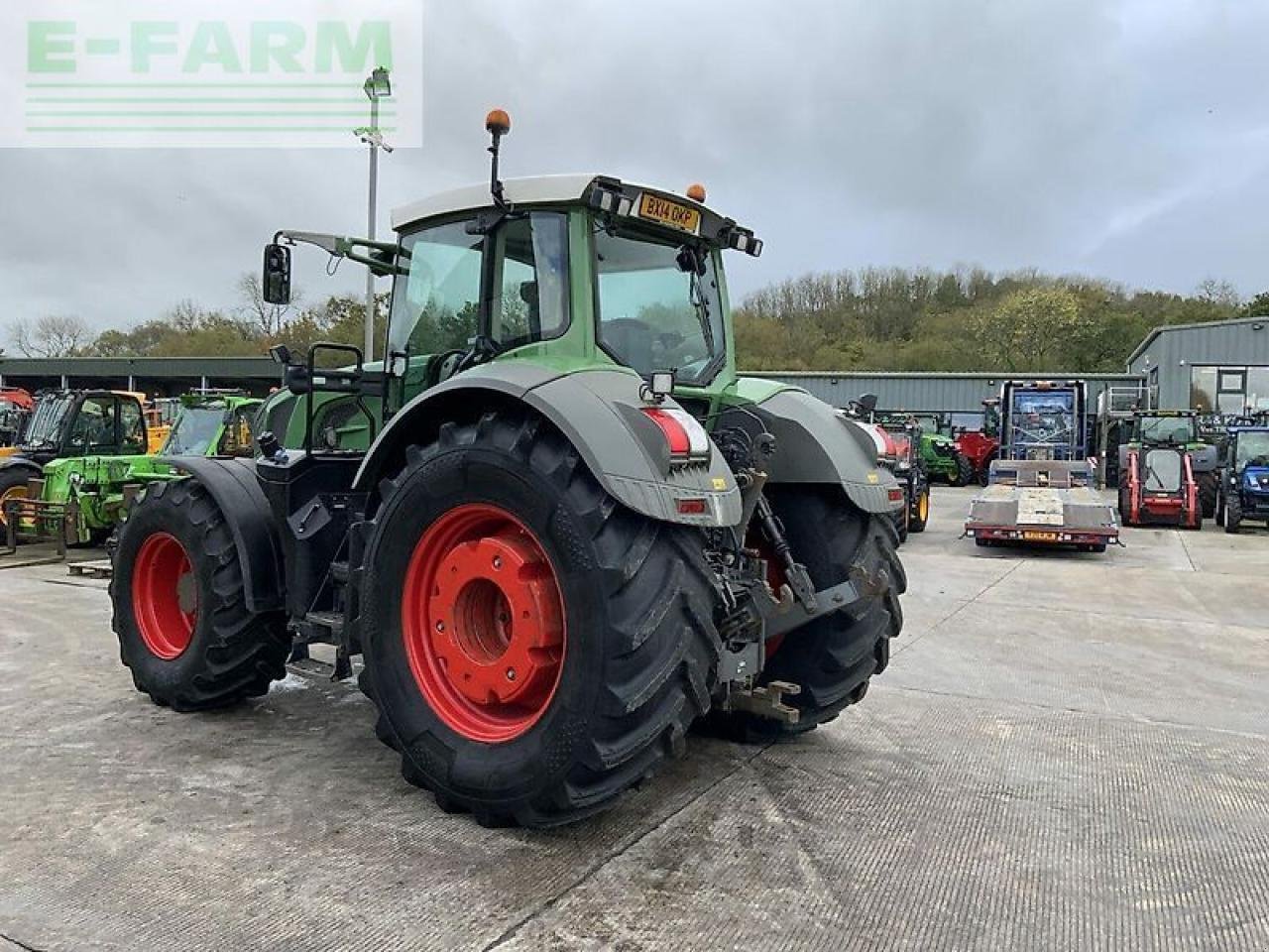 Traktor Türe ait Fendt 828 profi plus tractor (st21378), Gebrauchtmaschine içinde SHAFTESBURY (resim 9)