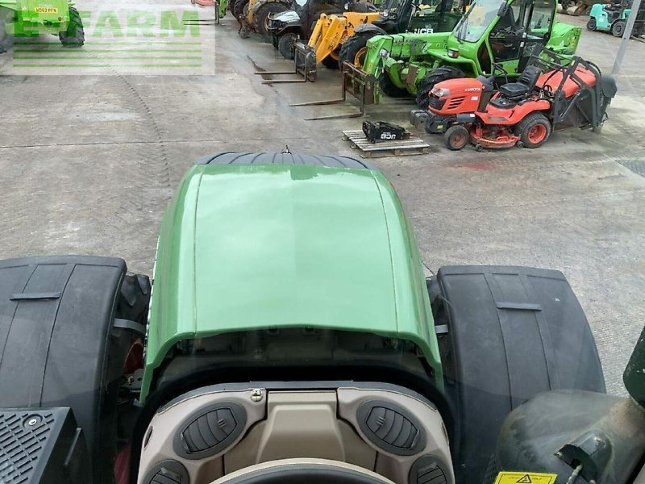 Traktor Türe ait Fendt 828 profi plus tractor (st21378), Gebrauchtmaschine içinde SHAFTESBURY (resim 23)