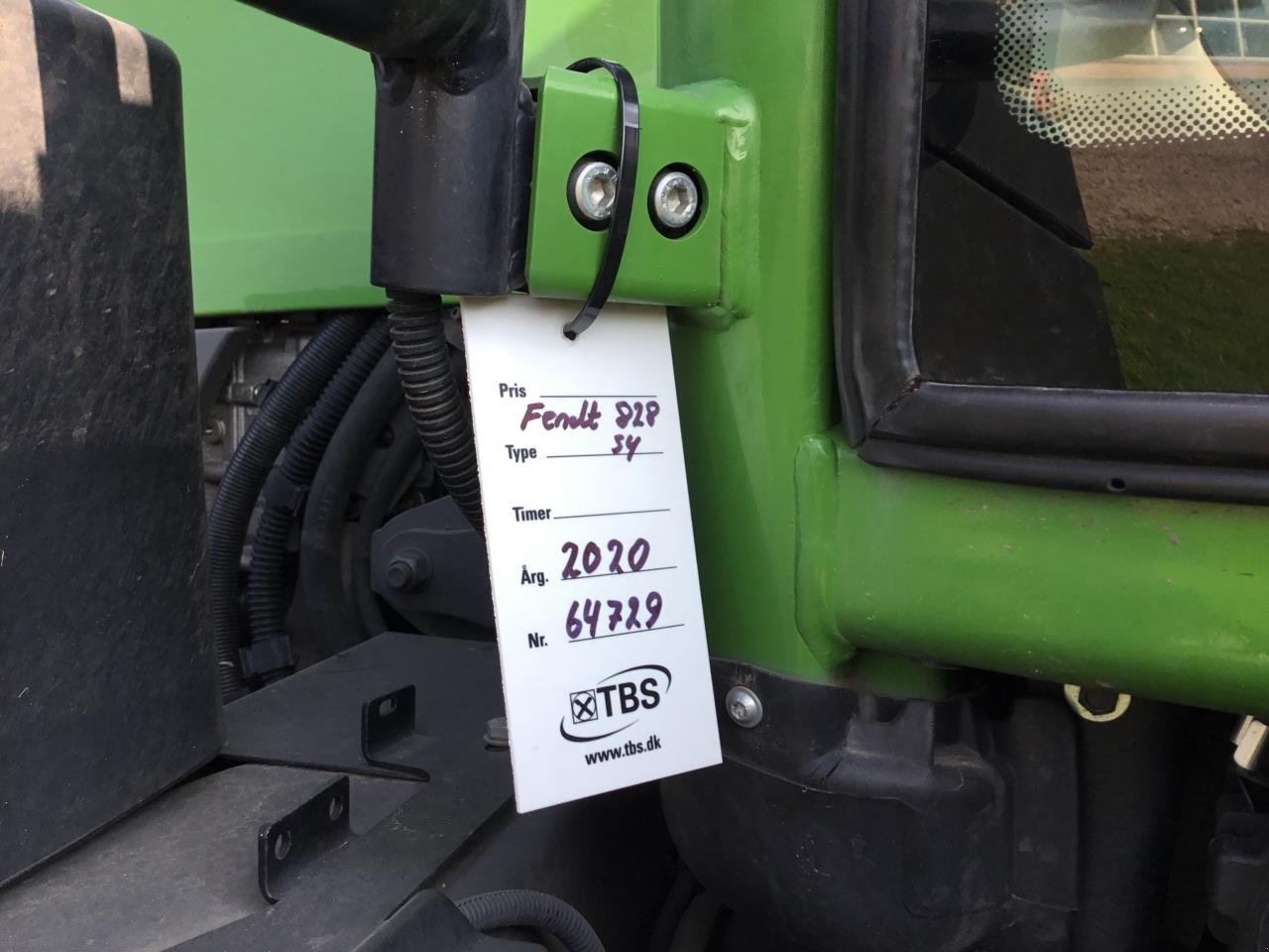 Traktor typu Fendt 828 S4 PROFI PLUS, Gebrauchtmaschine w Grindsted (Zdjęcie 5)