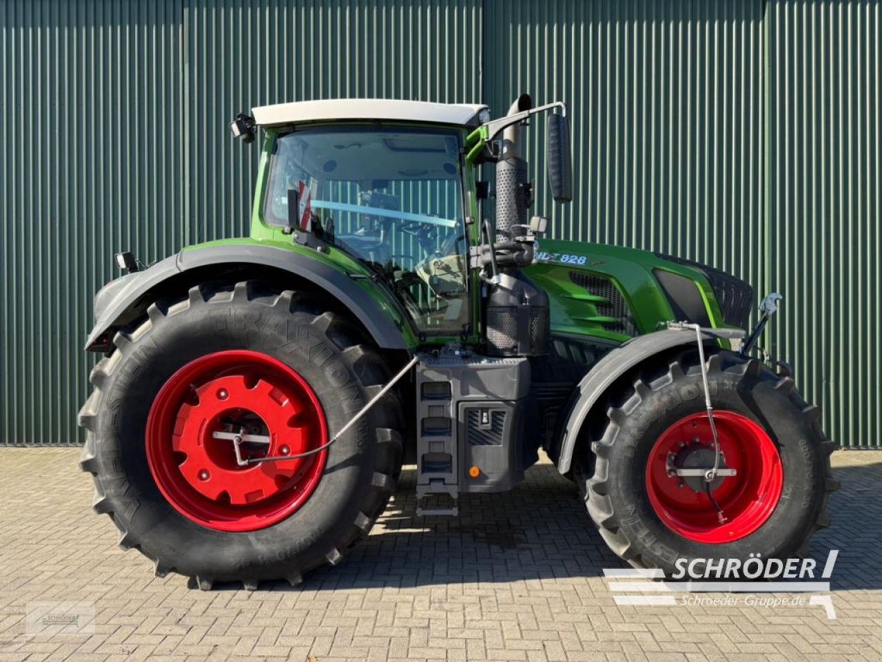 Traktor Türe ait Fendt 828 S4 PROFI PLUS, Gebrauchtmaschine içinde Wildeshausen (resim 3)