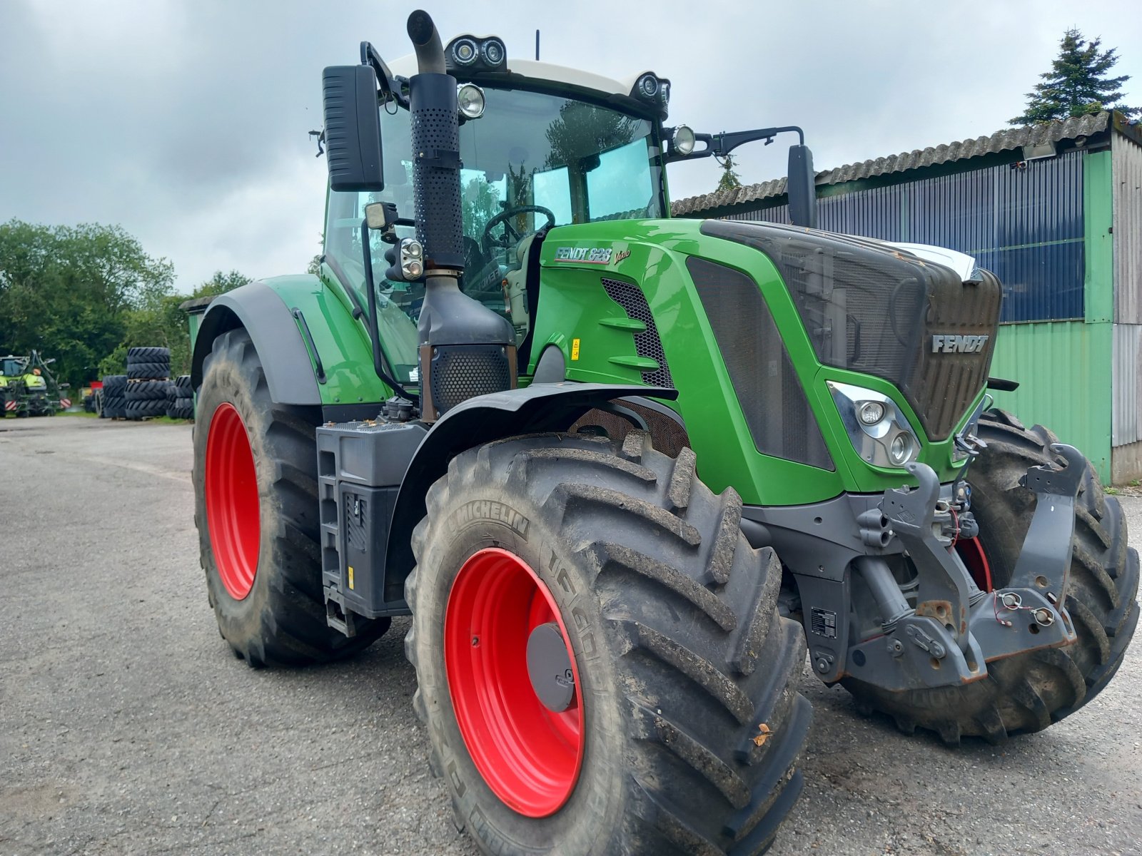 Traktor Türe ait Fendt 828 S4 ProfiPlus, Gebrauchtmaschine içinde Eckernförde (resim 3)