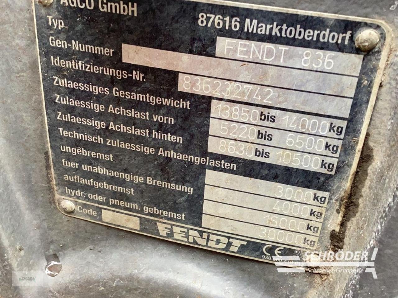 Traktor tip Fendt 828 SCR PROFI PLUS, Gebrauchtmaschine in Wildeshausen (Poză 5)