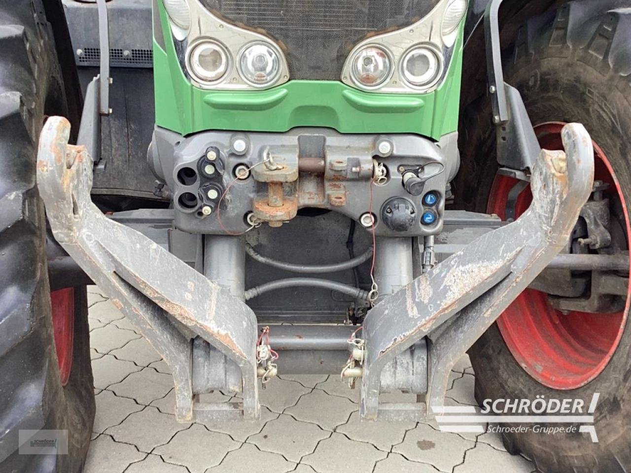 Traktor του τύπου Fendt 828 SCR PROFI PLUS, Gebrauchtmaschine σε Wildeshausen (Φωτογραφία 10)