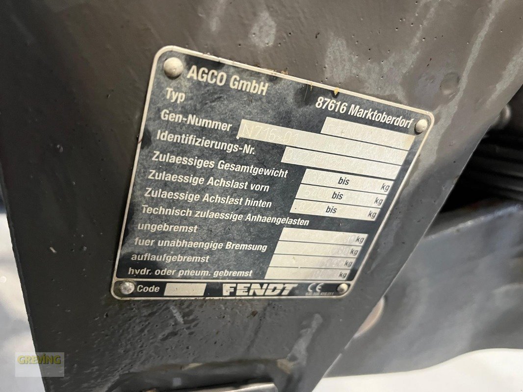 Traktor tip Fendt 828 Vario *Brandschaden*NEUER MOTOR*, Gebrauchtmaschine in Ahaus (Poză 12)