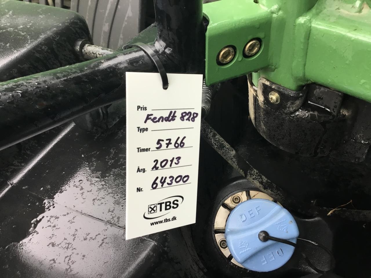 Traktor tip Fendt 828 VARIO PROFI +, Gebrauchtmaschine in Grindsted (Poză 7)