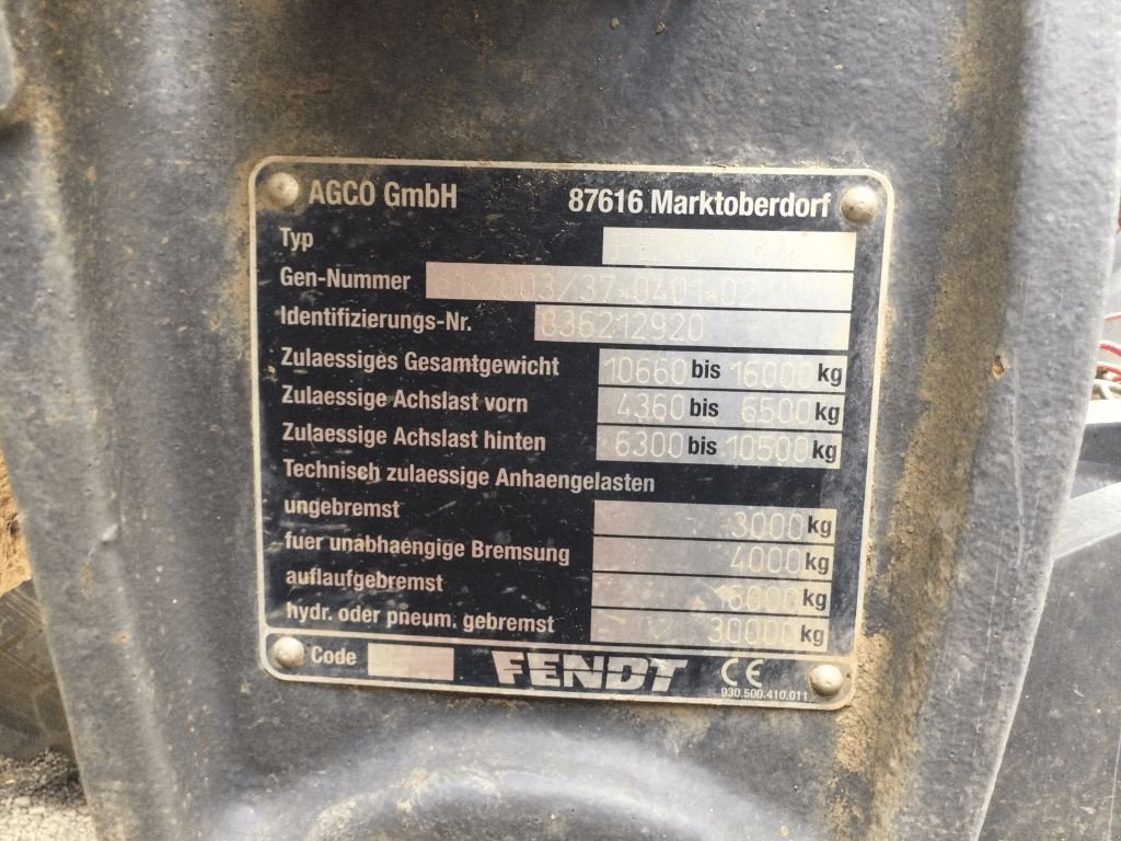 Traktor des Typs Fendt 828 VARIO PROFI +, Gebrauchtmaschine in azerailles (Bild 11)