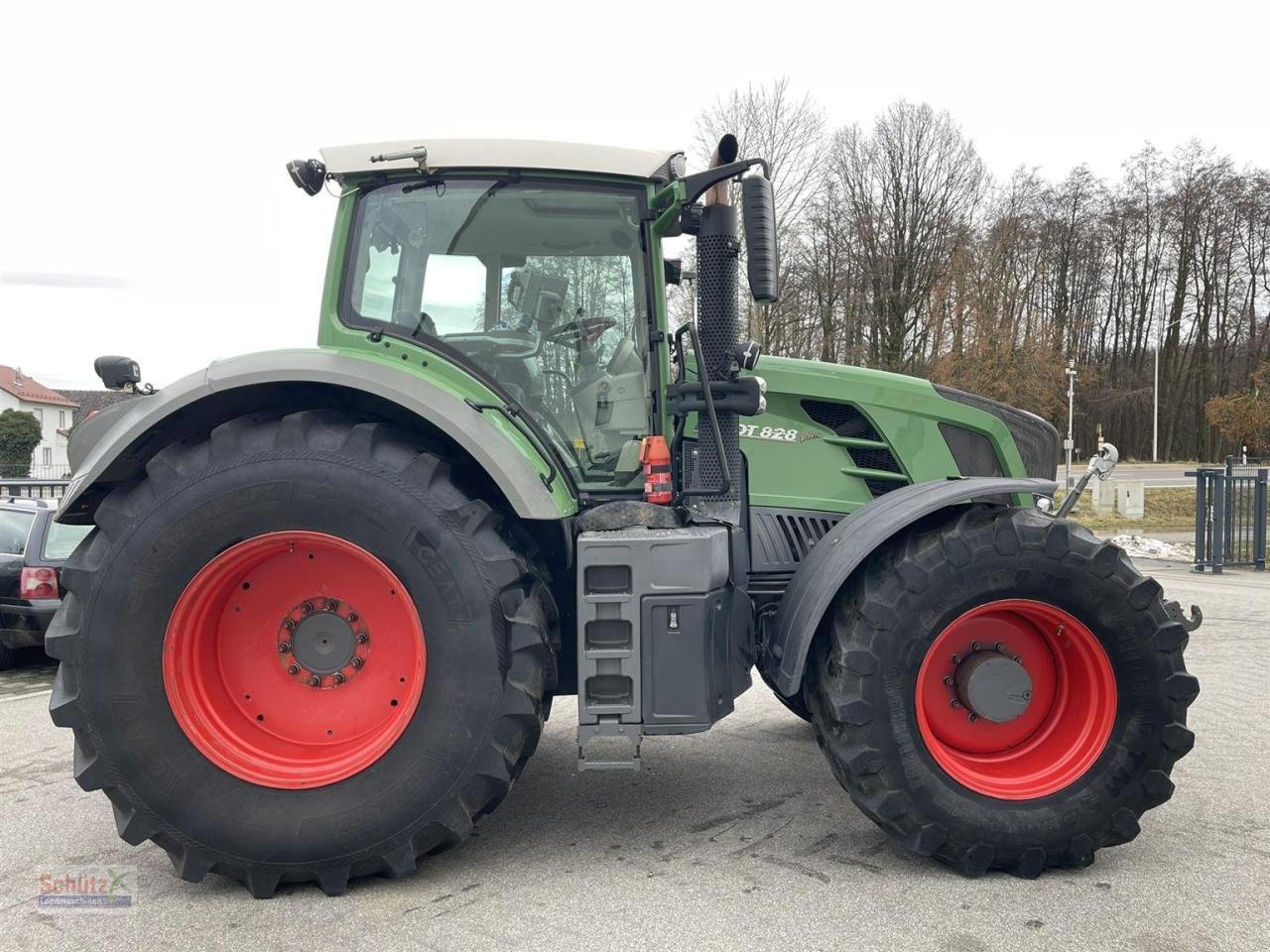 Traktor Türe ait Fendt 828 Vario,Profi Plus,FZW,RTK,2.25m Spur, Gebrauchtmaschine içinde Schierling (resim 5)