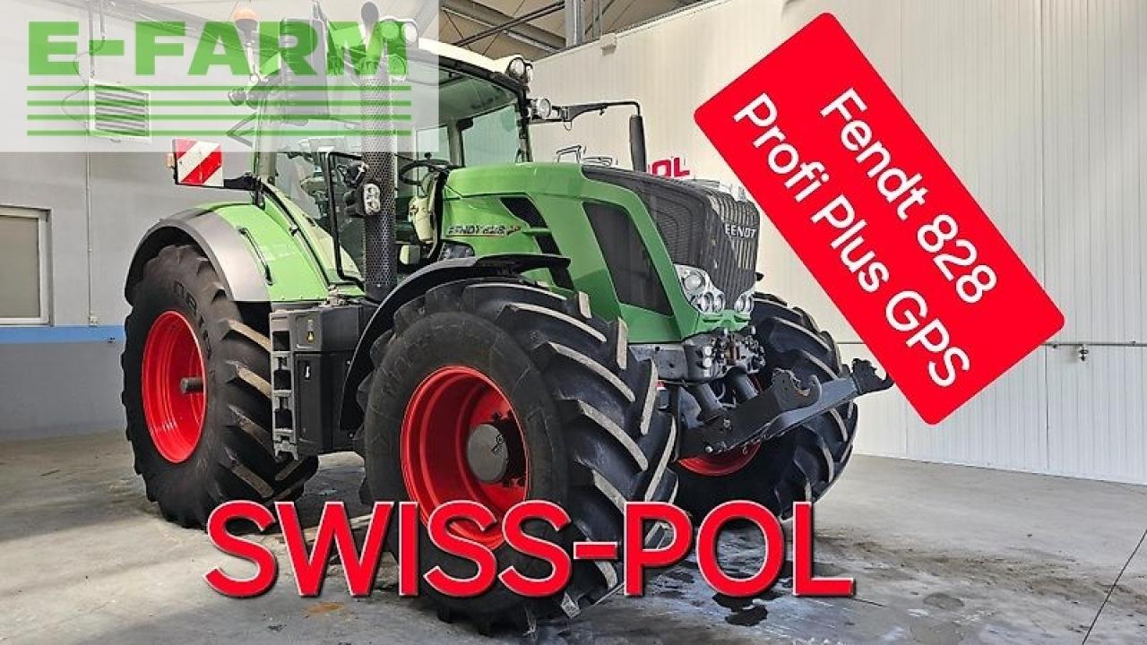 Traktor του τύπου Fendt 828 vario profi plus gps, Gebrauchtmaschine σε MORDY (Φωτογραφία 1)