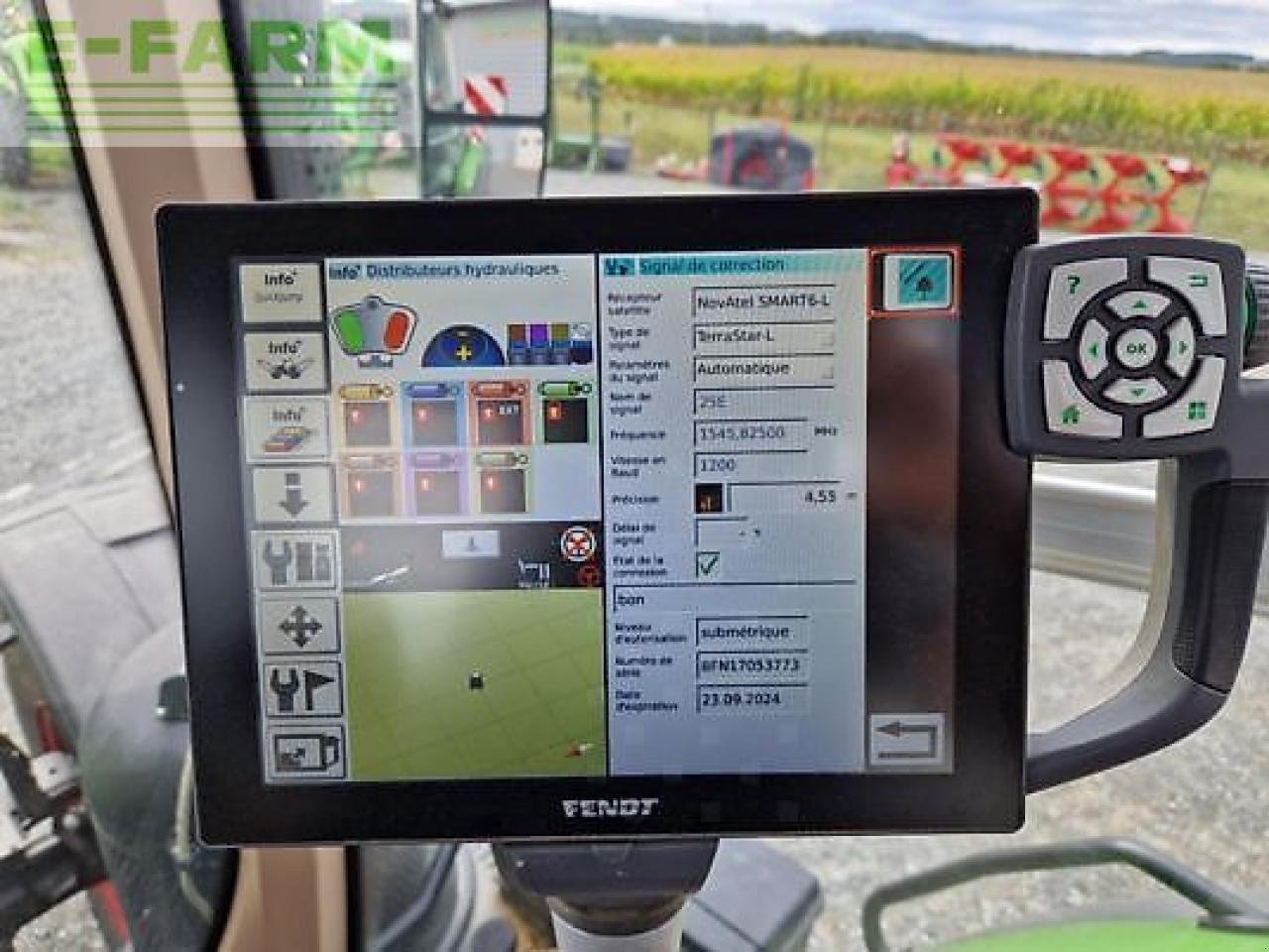 Traktor Türe ait Fendt 828 vario profi plus ProfiPlus, Gebrauchtmaschine içinde MONFERRAN (resim 9)