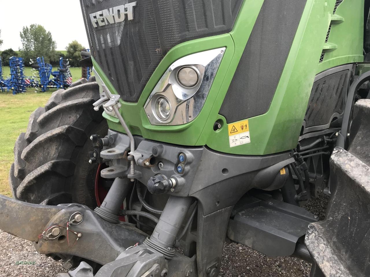 Traktor van het type Fendt 828 Vario Profi Plus, Gebrauchtmaschine in Alt-Mölln (Foto 5)