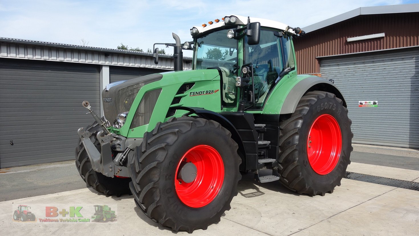 Traktor Türe ait Fendt 828 Vario Profi, Gebrauchtmaschine içinde Kettenkamp (resim 1)