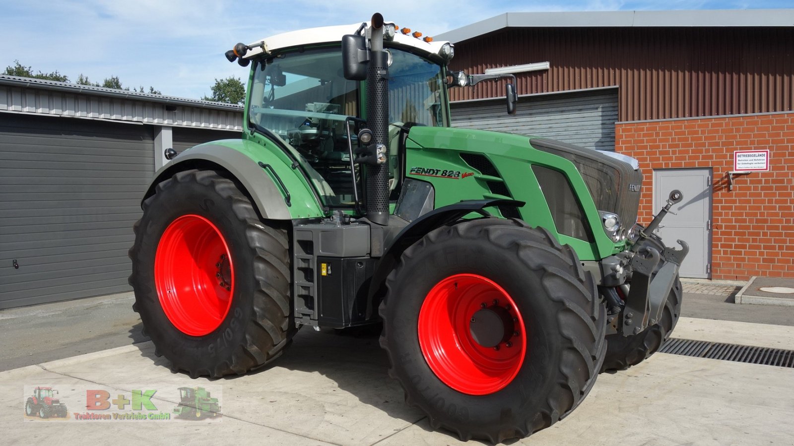 Traktor Türe ait Fendt 828 Vario Profi, Gebrauchtmaschine içinde Kettenkamp (resim 3)