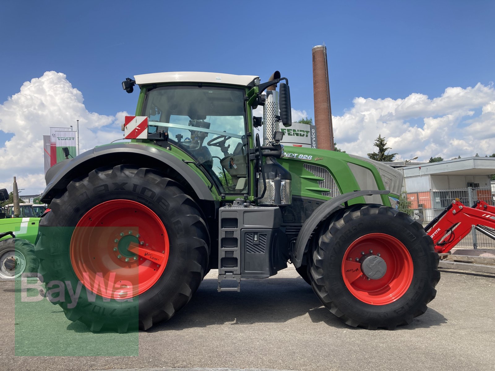 Traktor of the type Fendt 828 Vario ProfiPlus S4 RTK *Motor Neu*, Gebrauchtmaschine in Dinkelsbühl (Picture 11)