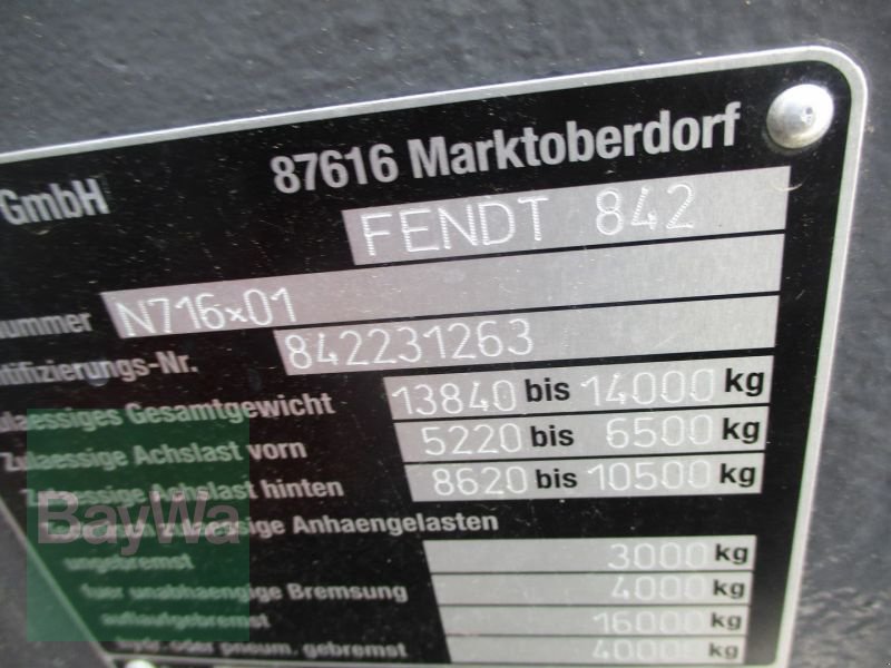 Traktor des Typs Fendt 828 VARIO S4 P-PLUS #784, Gebrauchtmaschine in Schönau b.Tuntenhausen (Bild 12)