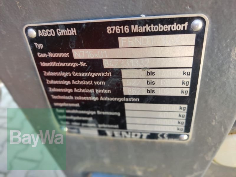 Traktor del tipo Fendt 828 VARIO S4 PROFI PLUS, Gebrauchtmaschine In Abensberg (Immagine 15)