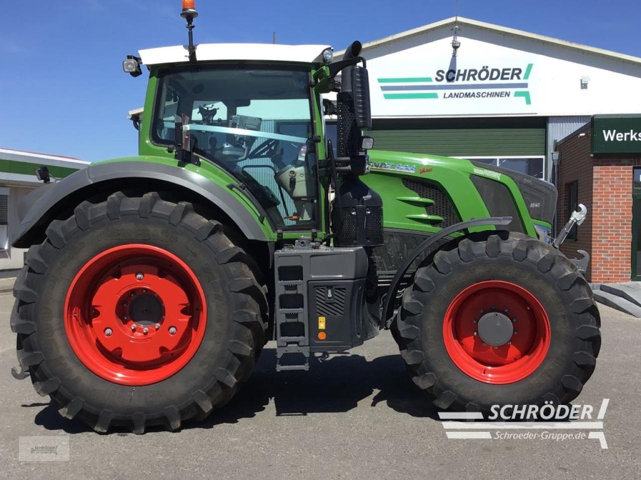 Traktor a típus Fendt 828 VARIO S4 PROFI PLUS, Neumaschine ekkor: Penzlin (Kép 2)