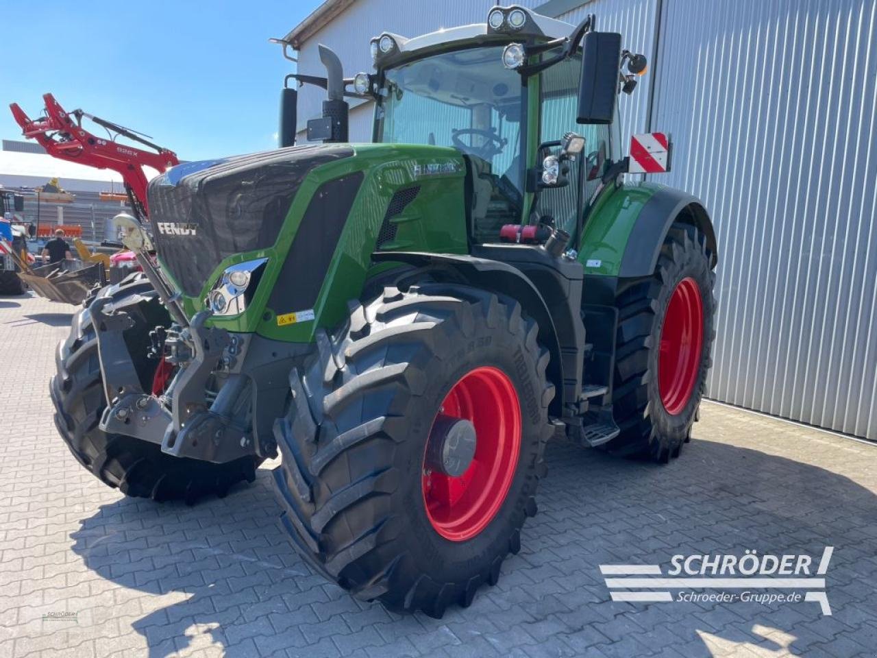 Traktor des Typs Fendt 828 VARIO S4 PROFI PLUS, Gebrauchtmaschine in Scharrel (Bild 7)