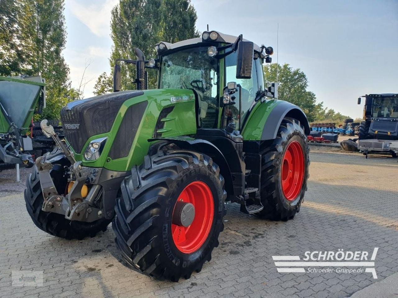 Traktor Türe ait Fendt 828 VARIO S4 PROFI PLUS, Gebrauchtmaschine içinde Völkersen (resim 2)