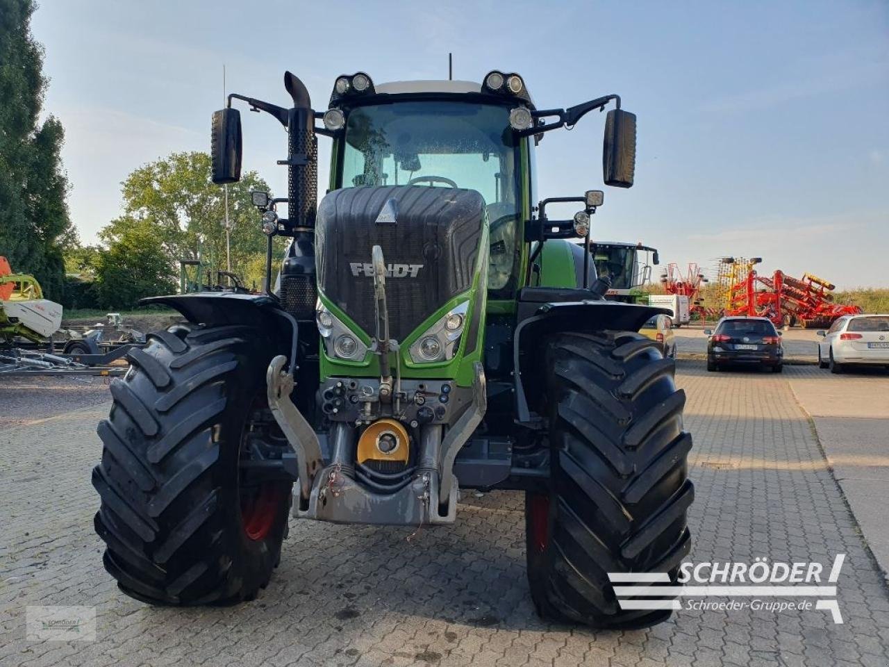 Traktor Türe ait Fendt 828 VARIO S4 PROFI PLUS, Gebrauchtmaschine içinde Völkersen (resim 9)