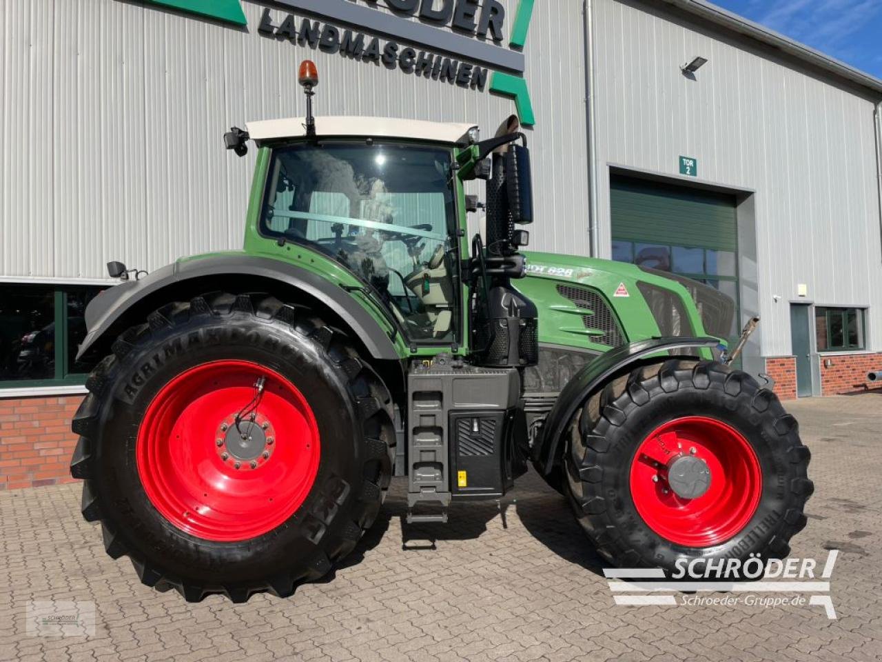 Traktor Türe ait Fendt 828 VARIO S4 PROFI PLUS, Gebrauchtmaschine içinde Völkersen (resim 2)