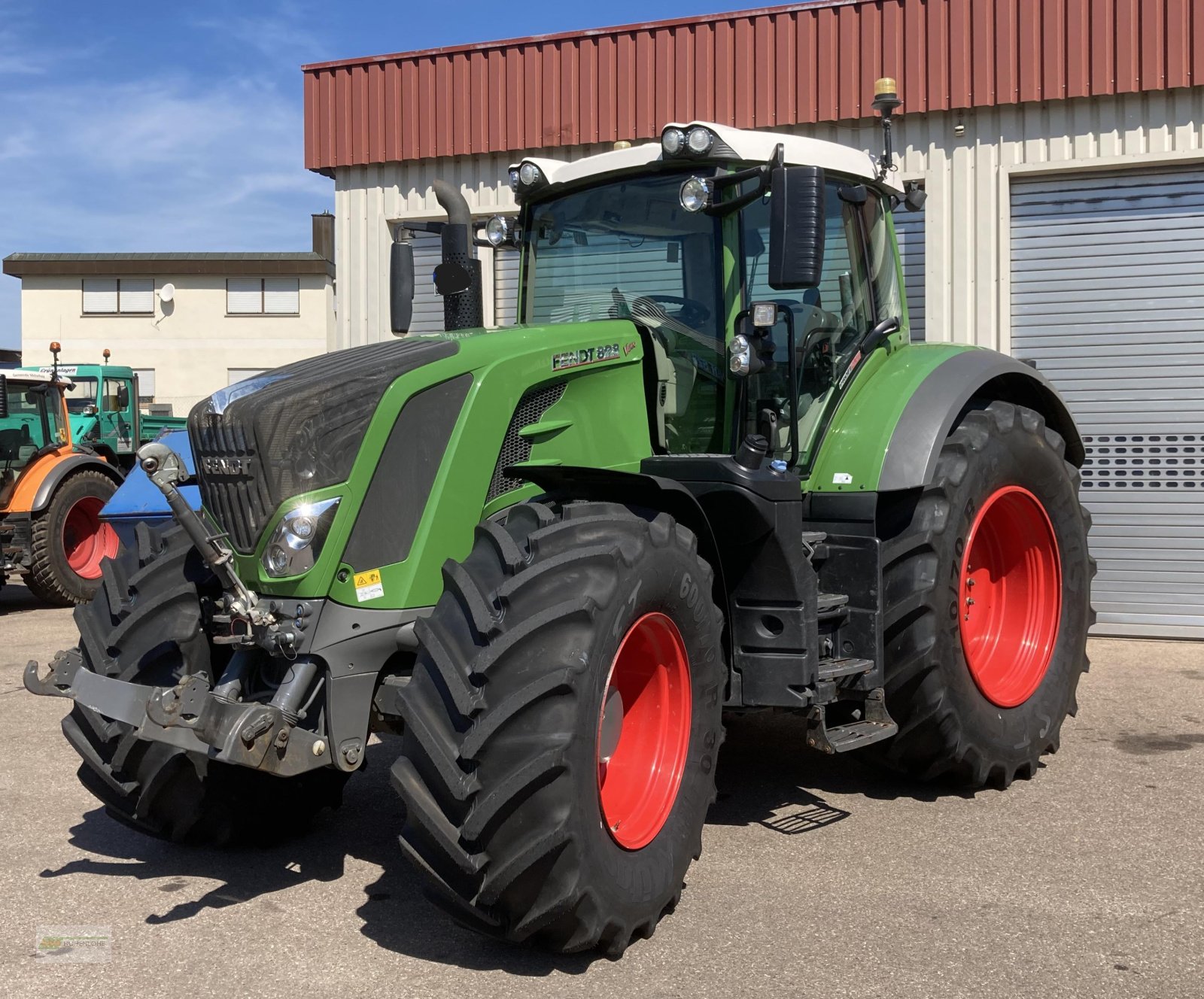 Traktor des Typs Fendt 828 Vario S4 Profiplus, Gebrauchtmaschine in Schwäbisch Hall (Bild 1)