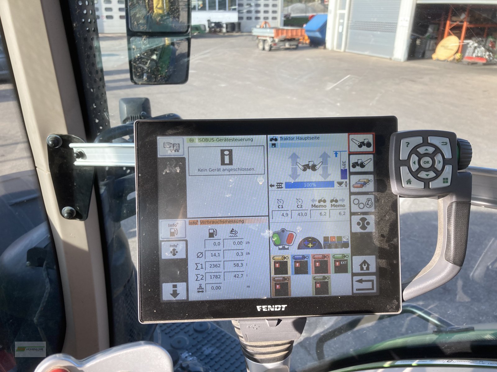 Traktor Türe ait Fendt 828 Vario S4 Profiplus, Gebrauchtmaschine içinde Schwäbisch Hall (resim 9)