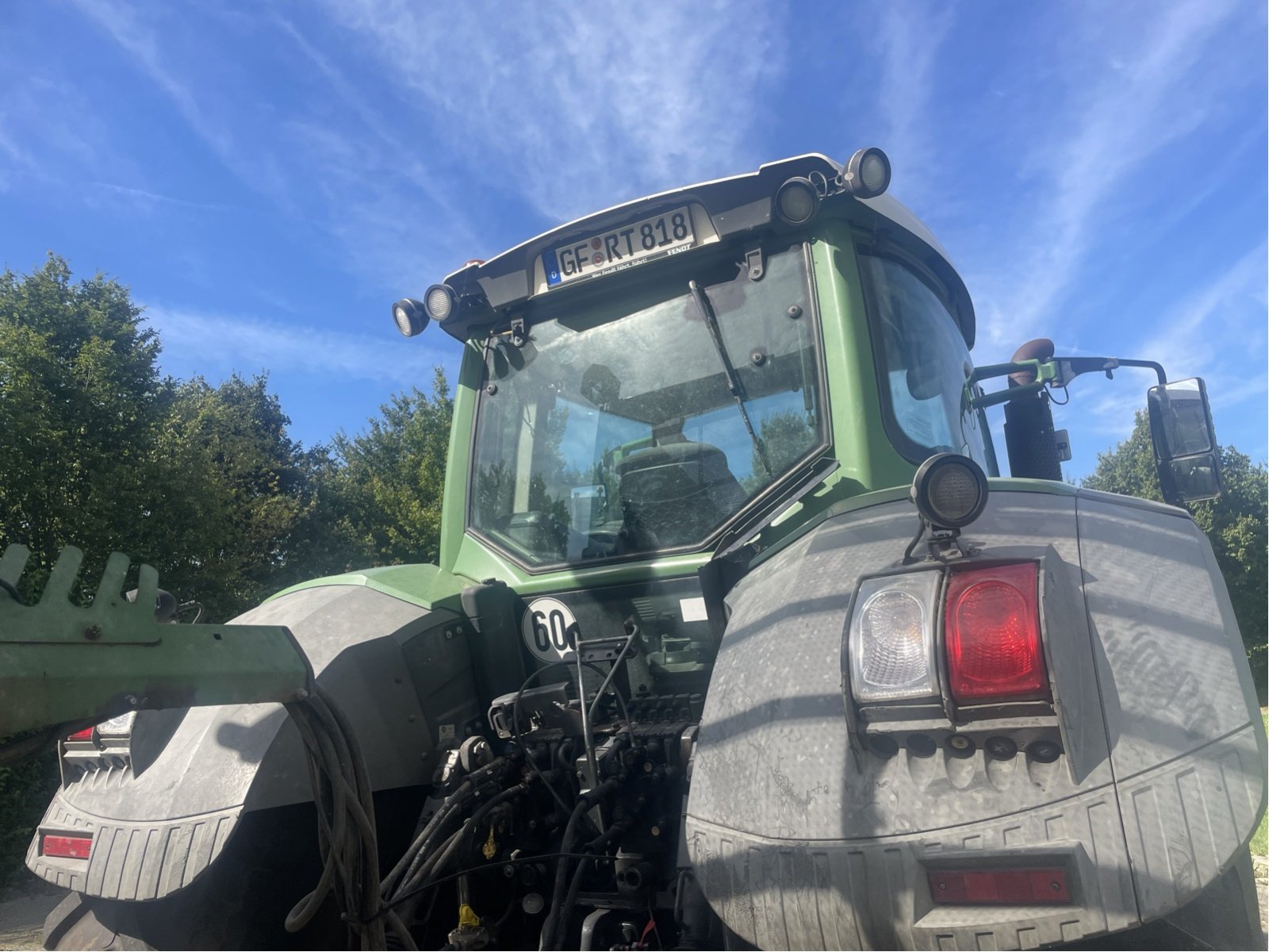 Traktor typu Fendt 828 Vario SCR ProfiPlus, Gebrauchtmaschine w Voitze (Zdjęcie 3)