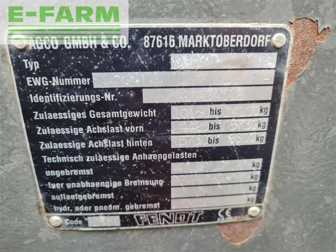 Traktor del tipo Fendt 920 vario favorit, Gebrauchtmaschine en gg VEGHEL (Imagen 11)